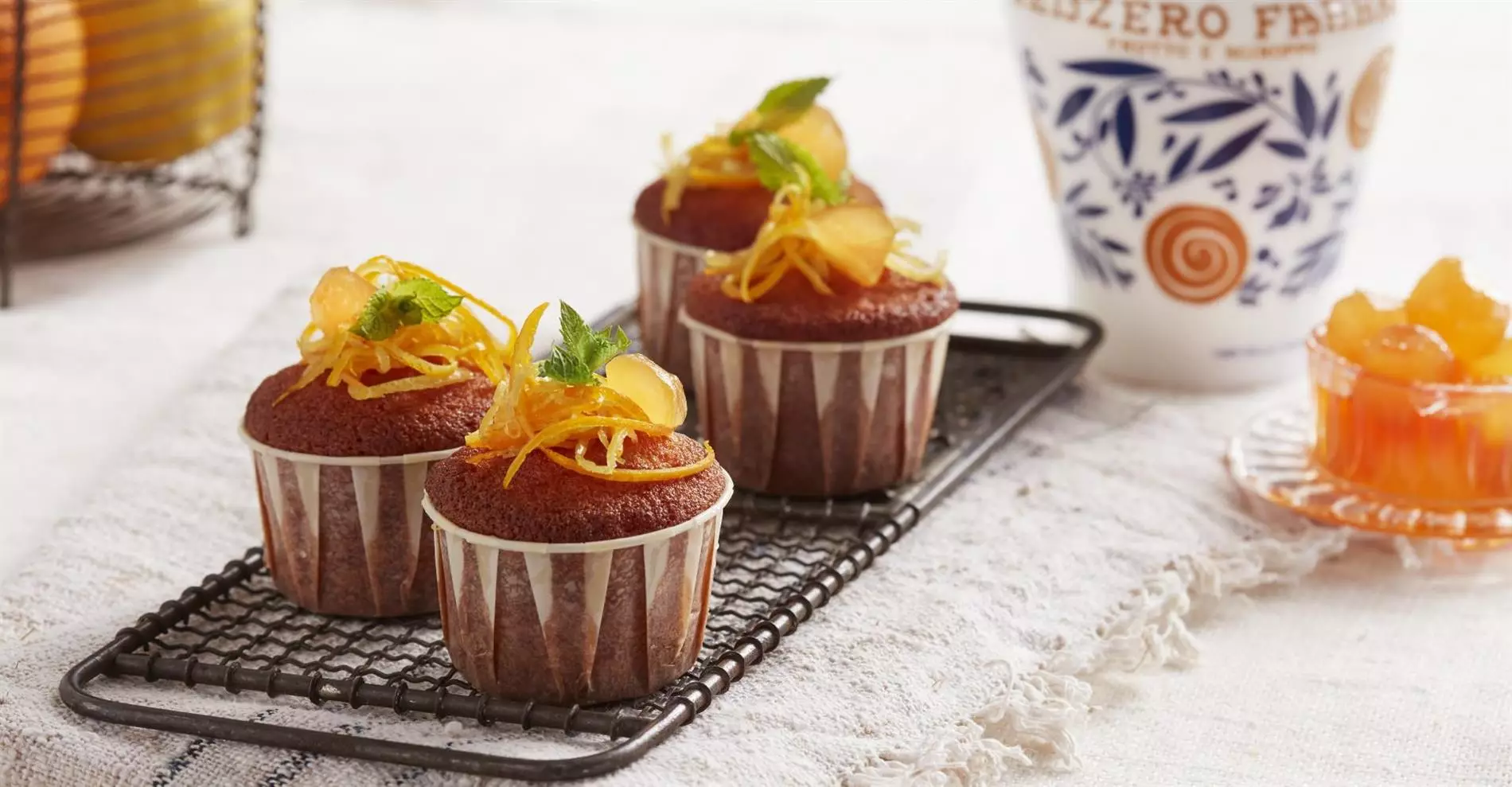 Fabbri Limetten-Ingwer-Muffins