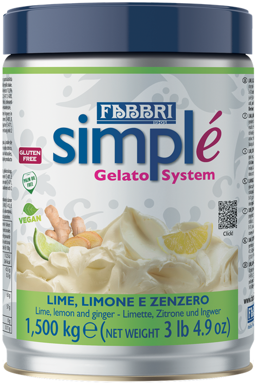 Simplé Limette, Zitrone und Ingwer