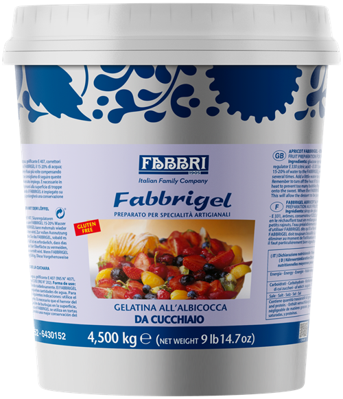 Fabbrigel Aprikose (schnell abbindend mit Verteilung durch Löffel)