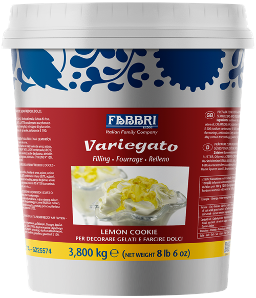 Marmorierung Lemon Cookie 3,8 kg