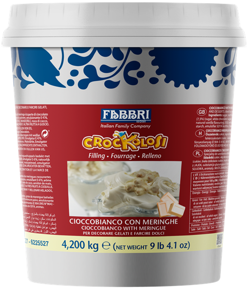 Crockolosi Cioccobianco mit Baiser