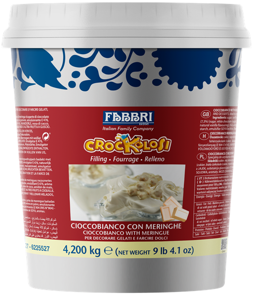 Crockolosi Cioccobianco mit Baiser
