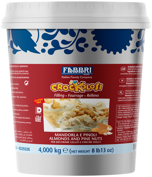 Crockolosi Mandeln und Pinienkerne