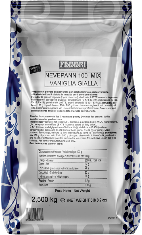 Nevepann 100 Mix Gelbe Vanille