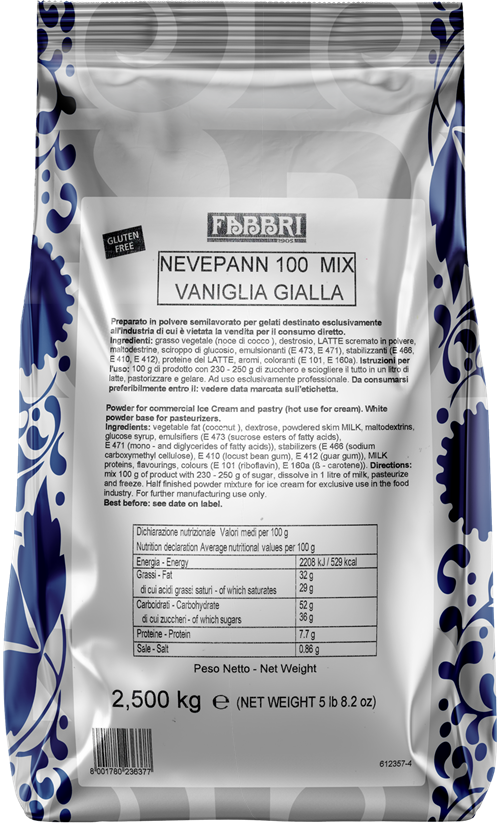 Nevepann 100 Mix Gelbe Vanille