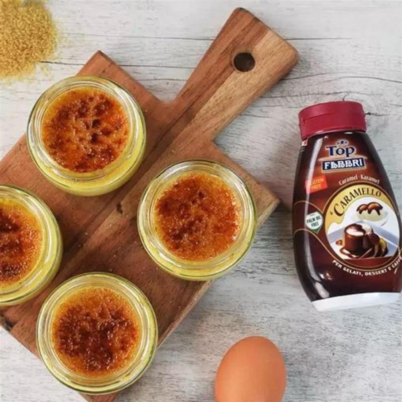 Crème Brulée mit Karamell