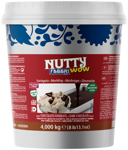 Nutty WOW Zartbitterschokolade