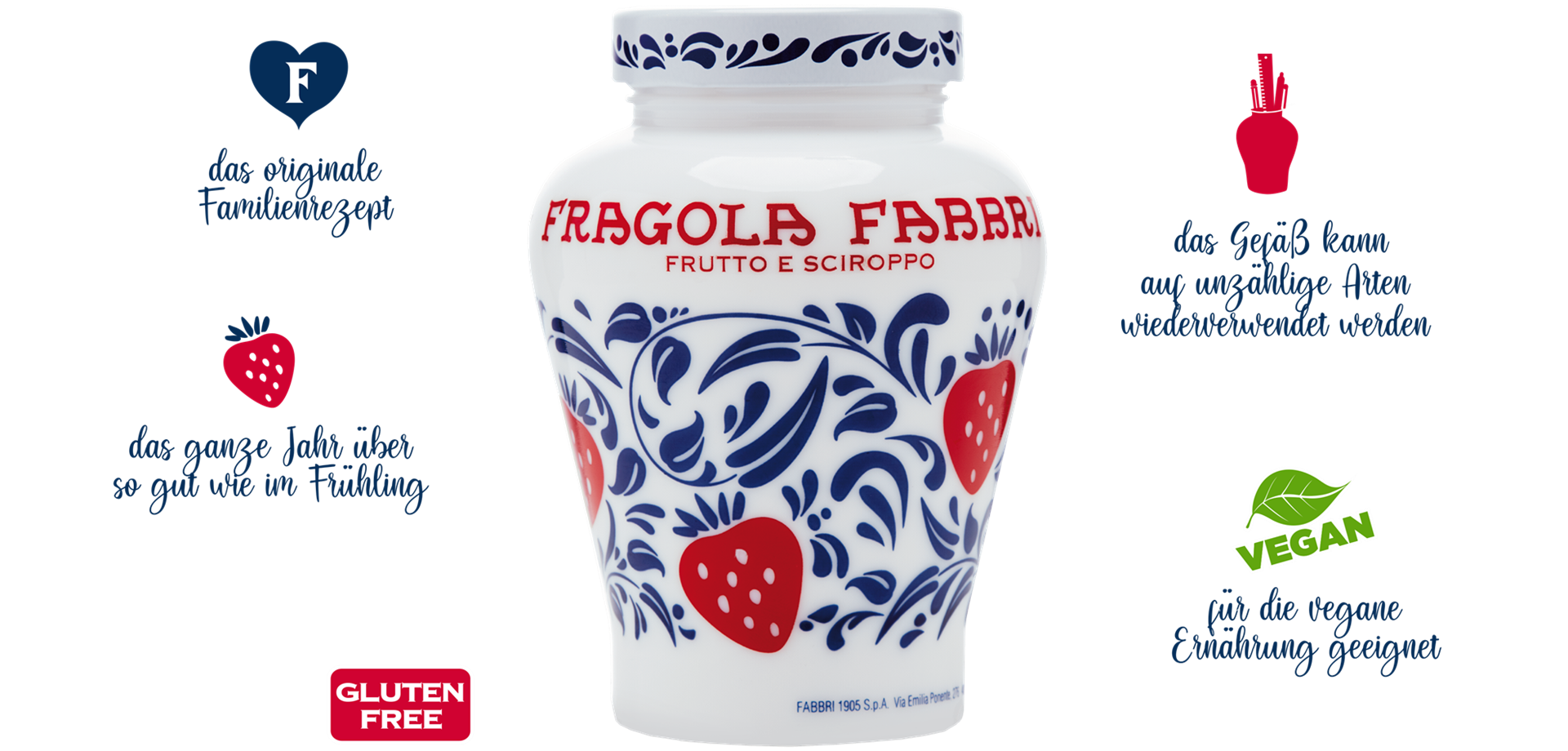 Prodotti Fragola Fabbri
